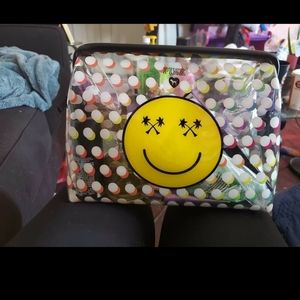 Pink/Victoria secret make up bag (super cute)